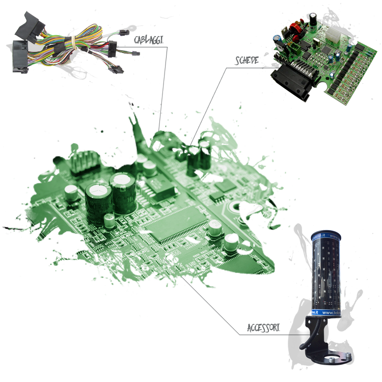 ricambi sistemi elettronici